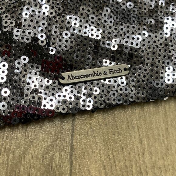 Abercrombie & Fitch Sequin Sparkle Dance Party‎ Open Front Blazer Jacket - Picture 6 of 6